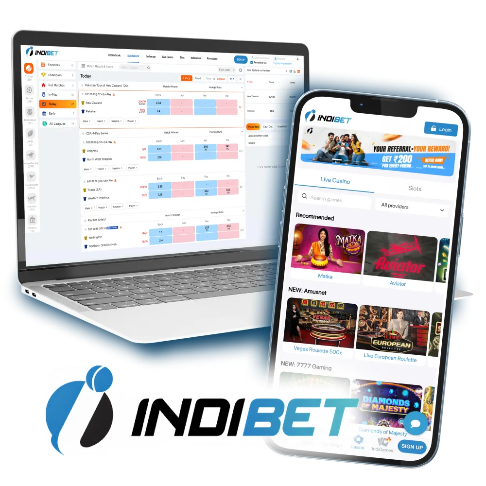 INDIBET Sports Betting & Online Casino